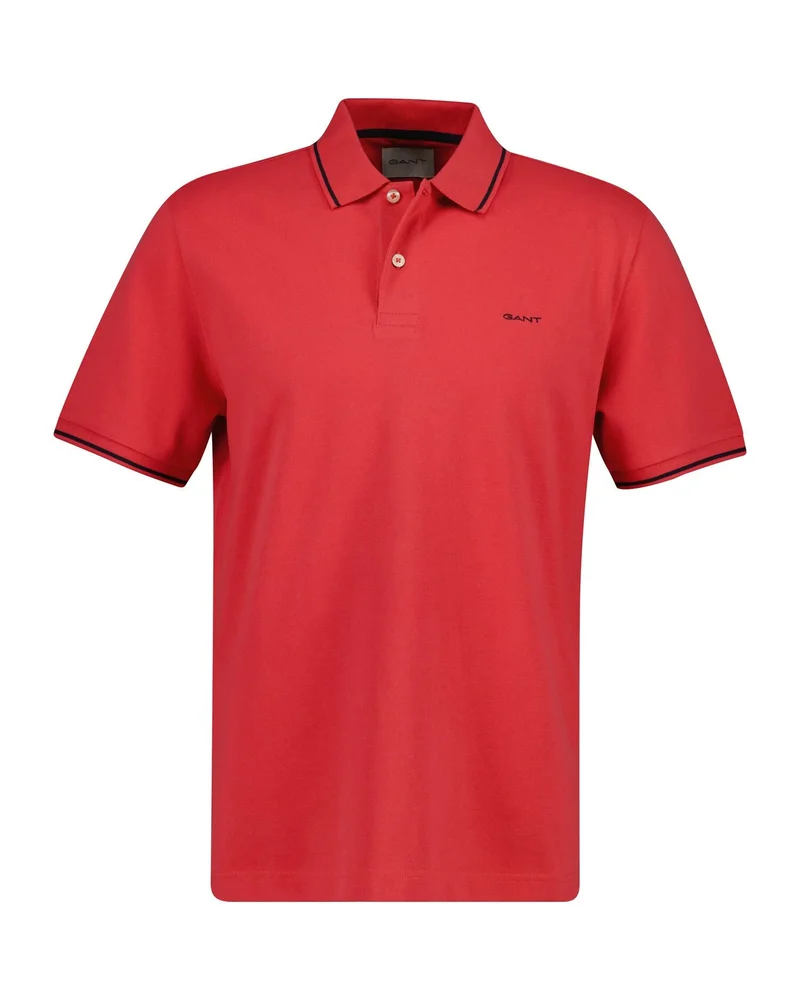 غانت Tipping Short SleevePique Polo